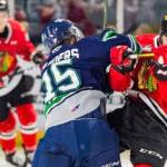 Thunderbirds fall to Winterhawks in shootout