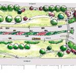 A rendering of the roundabout the city of Kent will build this summer at the intersection of Fourth Avenue South and Willis Street. COURTESY GRAPHIC, City of Kent