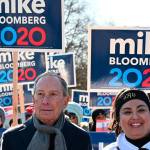 Bloomberg presidential campaign opens downtown Kent office