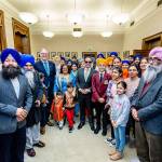 The Sikh American community reception on Feb. 28. COURTESY PHOTO