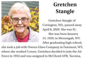 Obituary: Gretchen Stangle