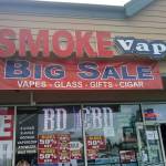 This shop was part of a neighborhood density survey of youth exposure to marijuana, vapor and glass shop products conducted by seven youth for a Zoom community presentation coming up on May 16. COURTESY PHOTO, Mission Africa
