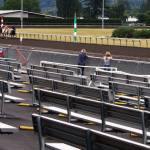 A handful of owners were the only ones on site for Emerald Downs opening day June 24 as spectators were not allowed because of the COVID-19 restrictions. STEVE HUNTER, Kent Reporter