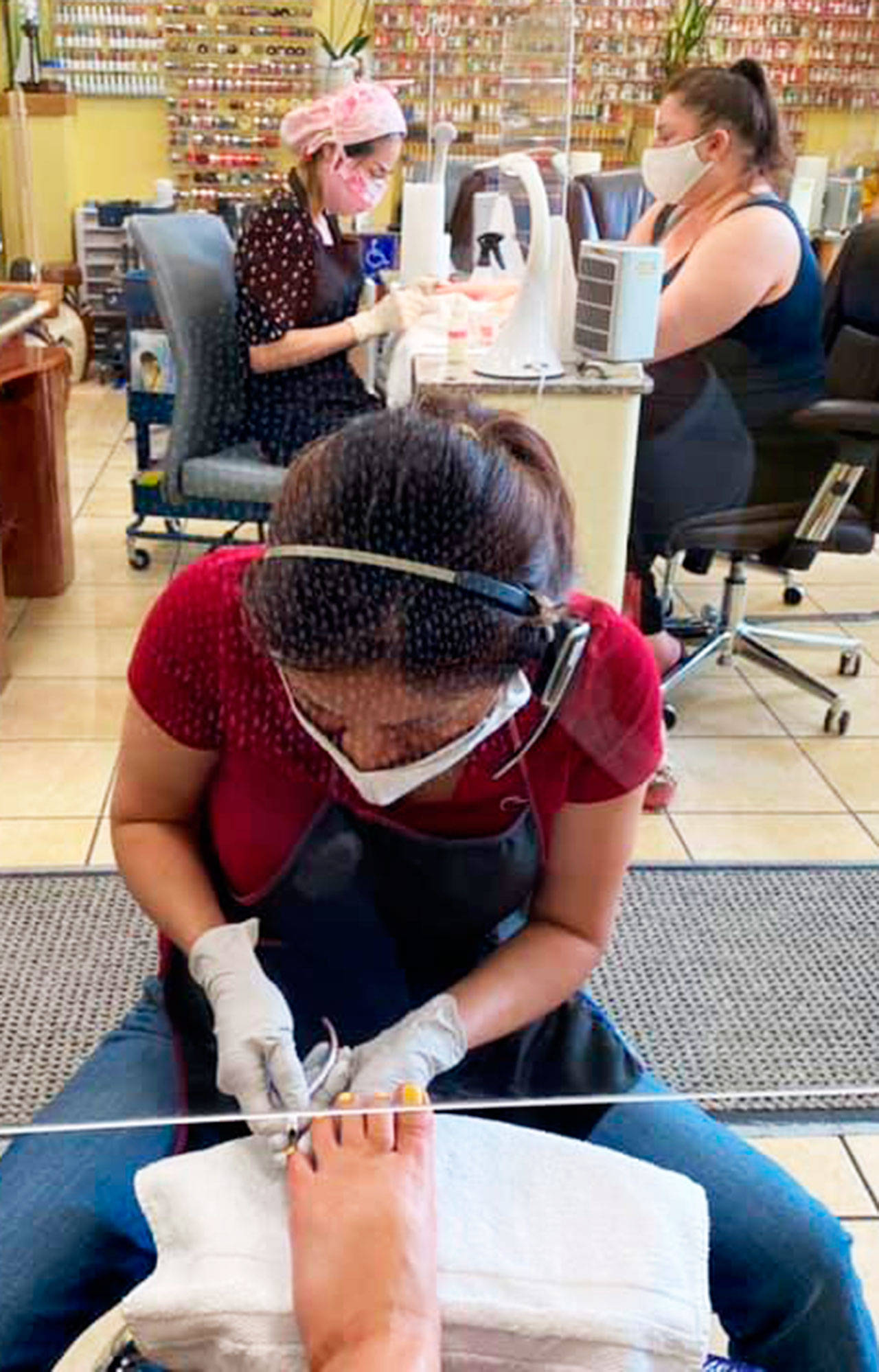 Peridot Nail Salon is back open at the Kent Station shopping center. COURTESY PHOTO, Kent Station