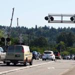 A grade separation project to divide vehicle traffic from BNSF Railway tracks along South 212th Street is under consideration for the city of Kents 20-year Transportation Master Plan. STEVE HUNTER, Kent Reporter