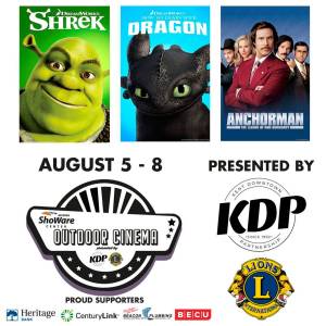 Kent’s ShoWare Center drive-in offers three films Aug. 5-8