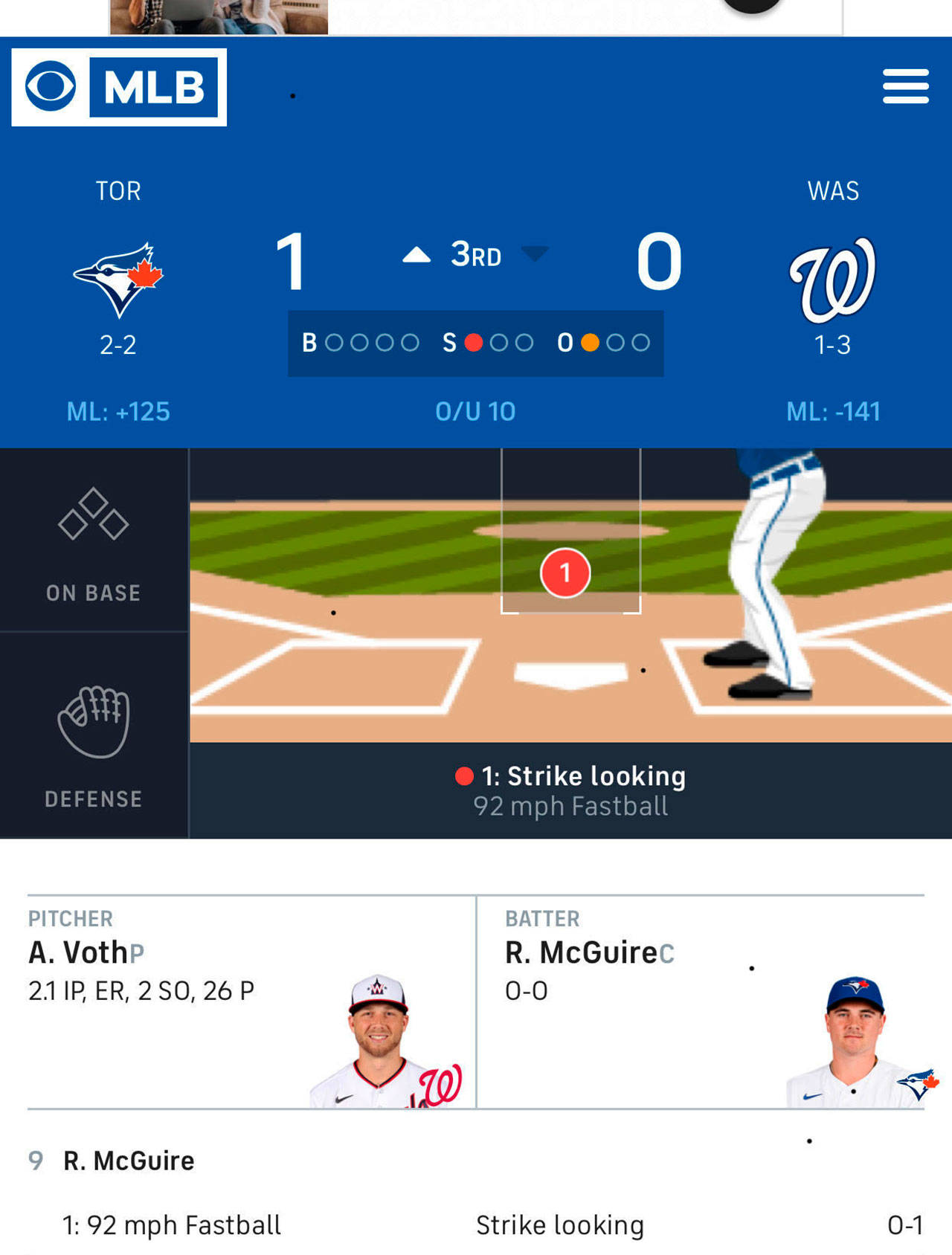 A CBS sports online look at the Austin Voth and Reese McGuire showdown, two former Kentwood High stars.
