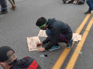 Protesters of fatal police shootings rally at Auburn Justice Center