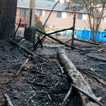 Crews extinguish large brush fire in Covington | Photos