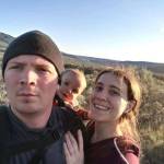 Jake and Jamie Hyland and their son Uriel. COURTESY PHOTO, GoFundMe.