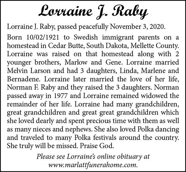 Lorraine J. Raby