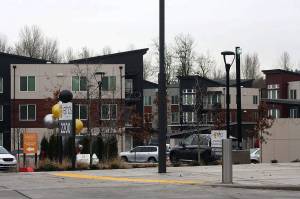 The Ethos Apartments along West Meeker Street in Kent. FILE PHOTO