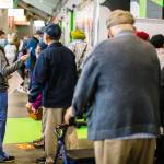 People line up to get their COVID-19 shots on Feb. 1 at the accesso ShoWare Center in Kent. COURTESY PHOTO, City of Kent