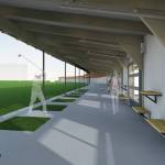 A rendering of the renovated driving range area at the Riverbend Golf Complex. COURTESY GRAPHIC, City of Kent