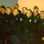 Boutte, far left, pictured at the Federal Way police departments swearing in ceremony in Nov. 1996. Photo courtesy of FWPD Deputy Kyle Sumpter