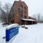 Kent City Hall during the snowstorm of Feb. 12-14. COURTESY PHOTO, City of Kent