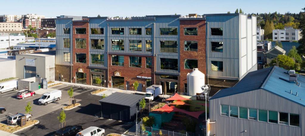 A project similar to the West Woodland Business Center in Ballard could be coming to the city-owned Naden Avenue property in Kent. COURTESY PHOTO, Avenue 55