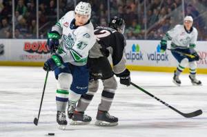 Lucas Ciona is expected to be one of the Seattle Thunderbirds players who will return to play in March at the accesso ShoWare Center in Kent. COURTESY PHOTO, Brian Liesse, T-Birds