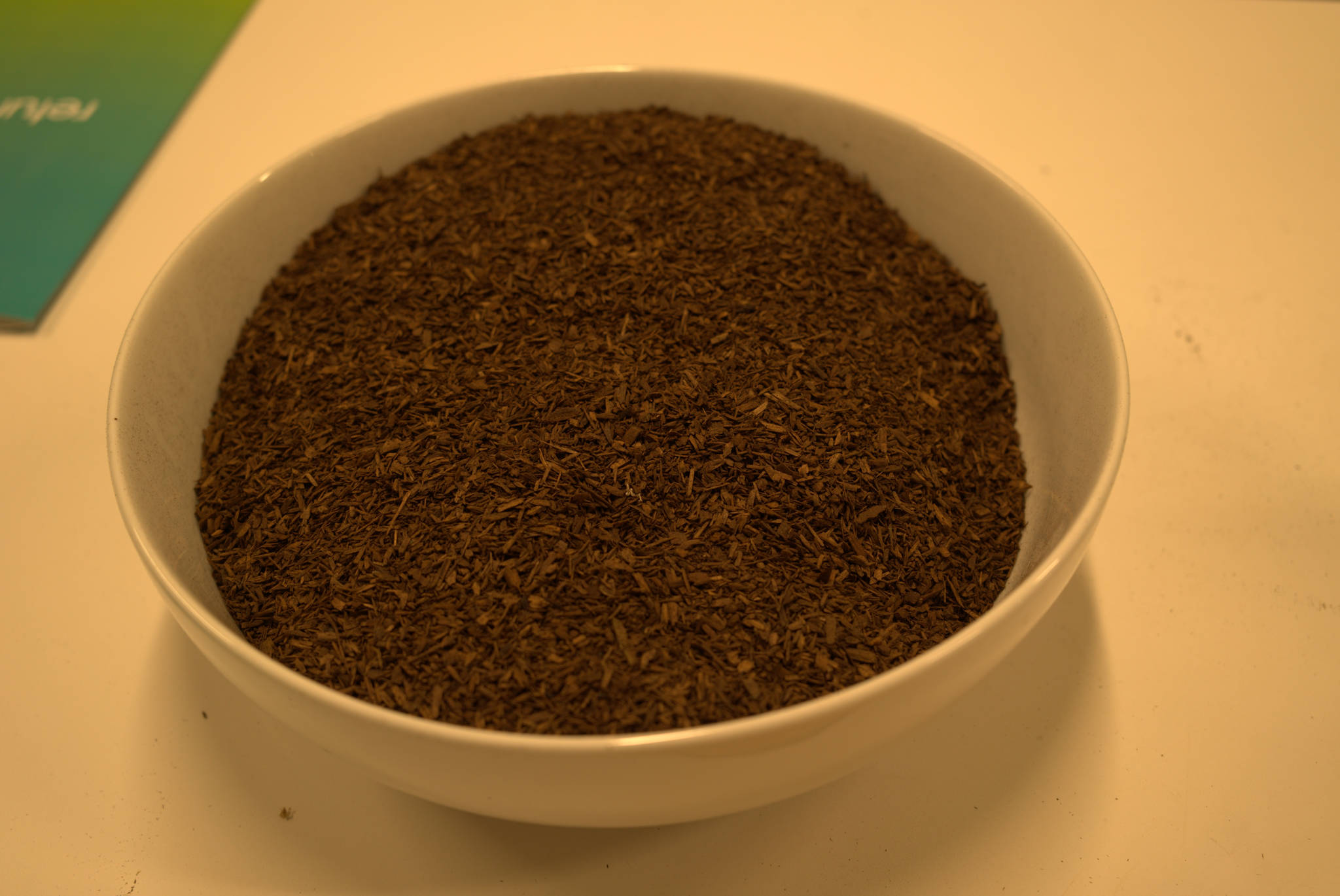 The remains of a pig after orocessing at Return Home in Auburn, the worlds first, large-scale terramation facility.