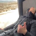 Blue Origins Audrey Powers simulates astronaut ingress on New Shepard Mission NS-15 on April 14. COURTESY PHOTO, Blue Origin