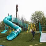 Newly constructed playground at West Fenwick Park. CAMERON SHEPPARD, Sound Publishing