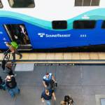 A second parking garage for Sounder train commuters in Kent could be jeopardy due to potential Sound Transit revenue shortfalls. COURTESY PHOTO, Sound Transit