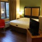 What a room looks like inside of the Extended Stay building. CAMERON SHEPPARD, Sound Publishing 
What a room looks like inside of the Extended Stay building. CAMERON SHEPPARD, Sound Publishing