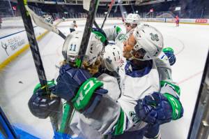 The Seattle Thunderbirds open the Western Hockey League season Oct. 2 at Portland. Seattles first home game is Oct. 9 at the accesso ShoWare Center in Kent. COURTESY PHOTO, Brian Liesse, Thunderbirds