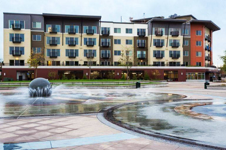 The Platform Apartments in downtown Kent. COURTESY PHOTO, The Platform Apartments