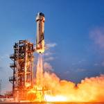 Blue Origins launch of New Shepard on July 20 in West Texas. COURTESY PHOTO, Blue Origin