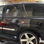 Bullets struck this 2005 GMC Yukon on July 27 along northbound Interstate 5 in Kent near State Route 516. COURTESY PHOTO, State Patrol