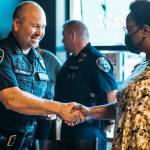 Kent Police Chief Rafael Padilla at a recent Coffee with the Chief gathering. COURTESY PHOTO, Kent Police