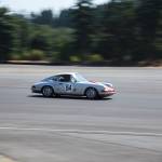 A Porsche does laps around the track during the Pacific Raceways groundbreaking event on Wednesday, Aug. 18, 2021. Photo by Henry Stewart-Wood/Sound Publishing