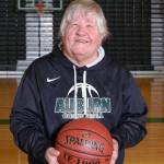 Portrait of Bobby Vogel for the Auburn High School basketball team. Photo courtesy of Auburn High School
