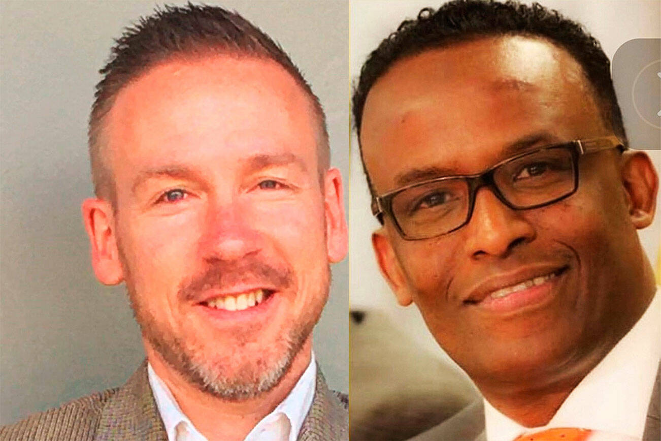 Brad Kenning and Awale Farah