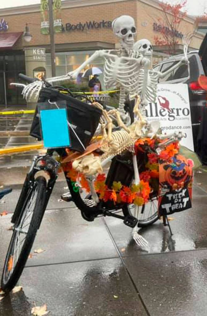 It was a long ride for some at the Haunted Boo-Levard at Kent Station on Oct. 24. COURTESY PHOTO, Kent Station