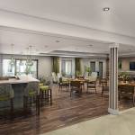 There are four dining choices at Cadence at Kent-Meridian, including the Bistro where you can grab a sandwich or salad when youre on the go.