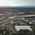 A birds-eye view of South King County overlooks the city of Federal Way and provides a peek at Mount Rainier in the distance. Photo courtesy of Bruce Honda