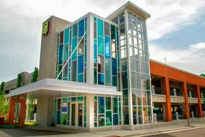 One of many design examples Sound Transit is considering for a new Kent Station parking garage for Sounder commuters. COURTESY PHOTO, Sound Transit