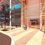A rendering of a new light rail station in Kent, just south of Kent Des Moines Road and east of Pacific Highway South. COURTESY IMAGE, Sound Transit