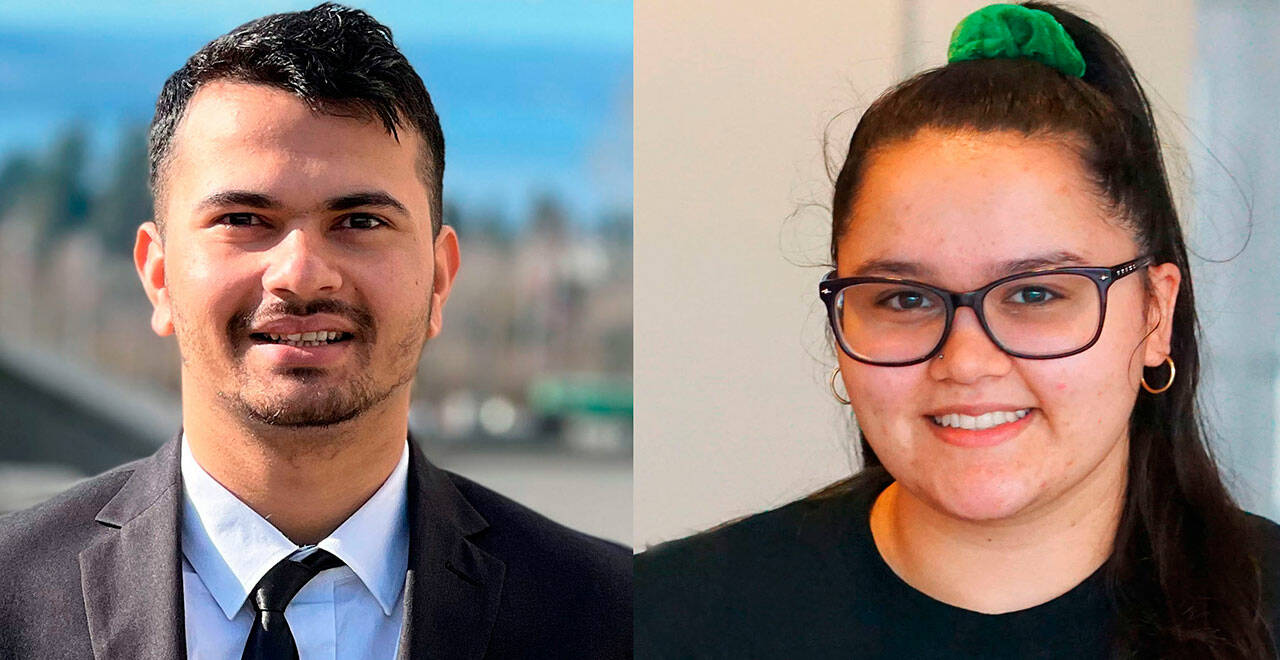 Sameer Koirala and Caitlyn (Cat) Jonson