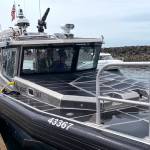 Marine 367 Zenith is replacing the previous fire boat built in 1985. (Olivia Sullivan/the Mirror)