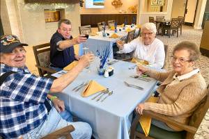 Residents of Cadence at Kent Meridian celebrated Father's Day with new neighbors and a memorable meal!