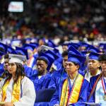 The Kent-Meridian High School Class of 2022 at the accesso ShoWare Center. COURTESY PHOTO, Kent School District