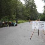 County workers cleaned trash and debris along the Green River Road in unincorporated King County. Henry Stewart-Wood/Sound Publishing