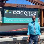 Mario Taylor is the master conductor of concierge duties at Cadence at Kent-Meridian, the new senior living community in Kent.