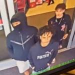 Kent Police are looking for these three young men for their alleged involvement in a June 8 robbery in parking lot near SE 256th Street and 104th Avenue SE. COURTESY PHOTO, Kent Police