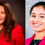 Claudia Kauffman and Satwinder Kaur