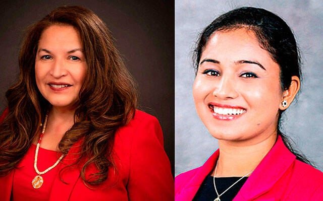 Claudia Kauffman and Satwinder Kaur