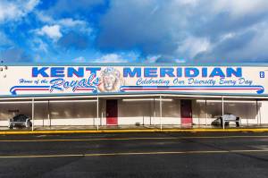 Teachers will meet at 5 p.m. Wednesday, Sept. 7 at Kent-Meridian High School to vote on a new contract after nine days of striking. COURTESY PHOTO, Kent School District